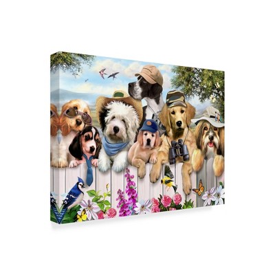 Trademark Fine Art -Howard Robinson 'Best Pals' Canvas Art