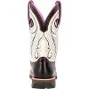 Women's Lady Rebel by Durango Women's Raven Black & White Western Boot - 4 of 4