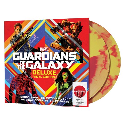 Various Artists Guardians Of The Galaxy Vinyl Target Exclusive Red And Yellow Swirl