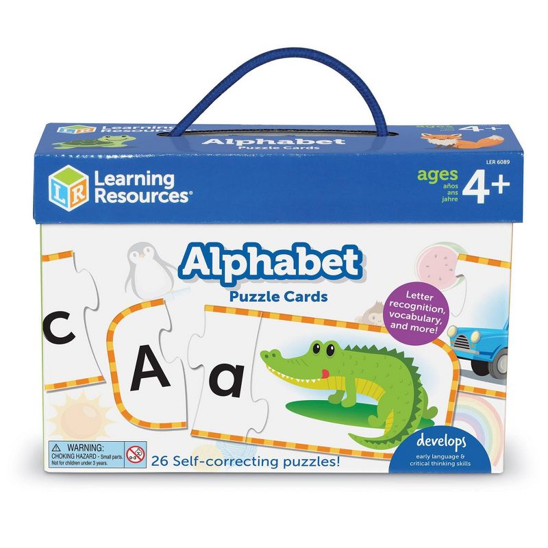 Learning Resources Alphabet Puzzle Cards, 1 of 4