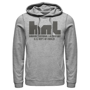 Men's Stranger Things Hawkins National Lab Logo Pull Over Hoodie - 1 of 3