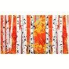 Olivia's Home Birch Tree Forest doormat, 22" x 32", Nature-Inspired Indoor/Outdoor Mat for Entryways and Patios - 2 of 3