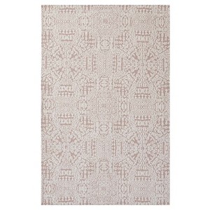 Modway Javiera Contemporary Moroccan 8x10 Area Rug – Bold Bohemian Trellis Design with Soft Texture for Living Room or Bedroom - 1 of 4