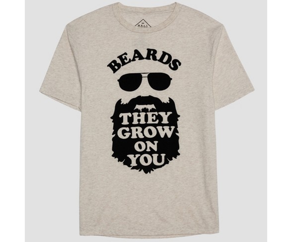 Men's Beards Short Sleeve Graphic T-Shirt - Rootbeer Float S