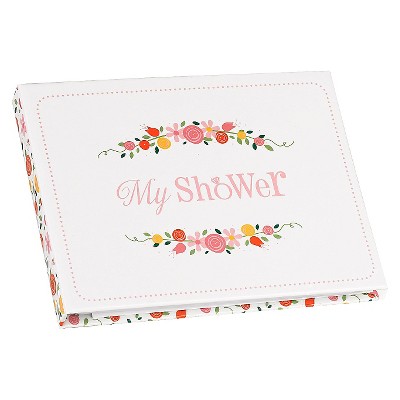 baby shower guest book target