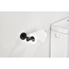 Set of Two SUS304 Stainless Steel Toilet Paper Holders in Matte Black Finish - 2 of 4