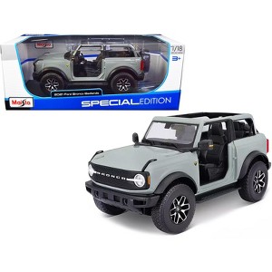 Maisto Special Edition 2021 Ford Bronco Badlands Gray 1:18
