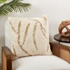 Saro Lifestyle Tufted Symmetry Embroidered Poly Filled Throw Pillow - image 3 of 3