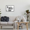 Stupell Industries Modern Tulip Blossom Abstract Monochrome Silhouette Photography, 16" x 20" - 2 of 4