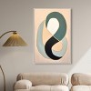 Art Remedy Earthworm in the glass bowl Contemporary Shapes Abstract Wall Art Framed - 2 of 4