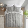 PAGED Full/Queen Cover Set Tufted Cotton Chenille 3 Piece Bedding Sets, Bed in a Bag with 1 Duvet Cover and 2 Pillowcases for Bedroom - 2 of 4