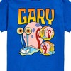 Boys' - SpongeBob SquarePants - Gary The Snail Short Sleeve Graphic T-Shirt - 2 of 4