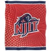 New Jersey Institute Of Technology Logo Dots Silky Touch Blanket White 50x60 - 2 of 4