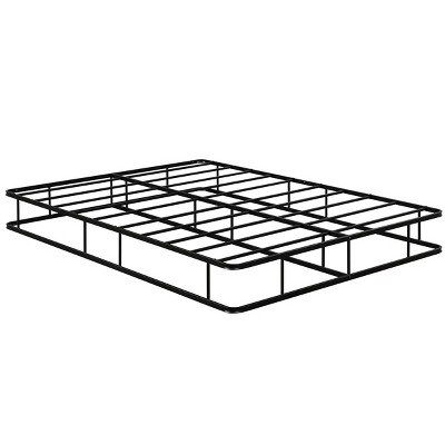 Costway 9 Inch Platform Low Profile Bed Frame Steel Slat Mattress Foundation Queen Size
