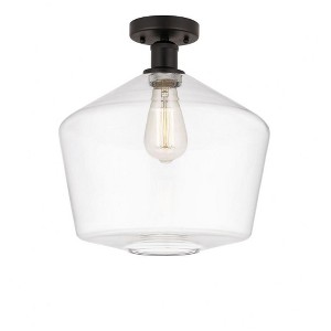 Cindyrella - 1 Light Semi-Flush Mount In Nautiical Style-13.75 Inches Tall and 12 Inches Wide - 1 of 1