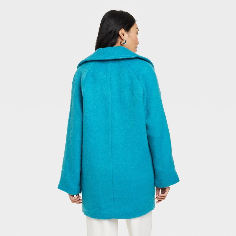 Women's Oversized Essential Faux Jacket - A New Day™, 3 of 5