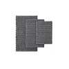 SEVOBAL Bathroom Rugs Bath Mat Rug Home Decor Carpet Shower Mat Home Decor Chenille Chain Stitch for Shower Room Bathroom Home, Gray, 24"*17"*0.5" - 4 of 4