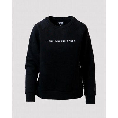 Women's Here For The Apr√®s Crewneck Sweatshirt - apres