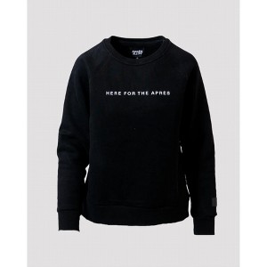 Women's Here For The Apr√®s Crewneck Sweatshirt - apres - 1 of 4