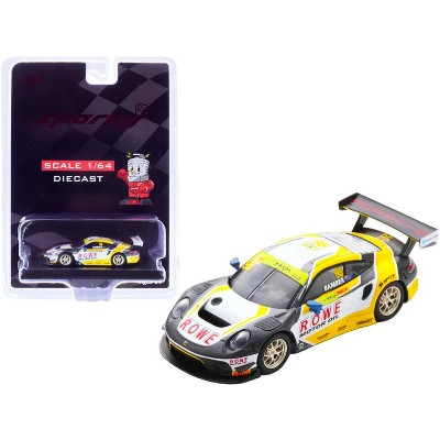 Porsche 911 GT3 R #98 Earl Bamber "ROWE" Racing 3rd FIA GT World Cup Macau (2019) 1/64 Diecast Model Car by Sparky