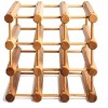 J.K. Adams Ash Wood 40-Bottle Wine Rack, Natural - 3 of 4