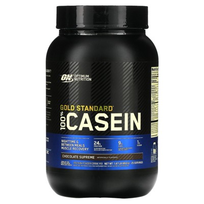 Optimum Nutrition Gold Standard® 100% Casein, Chocolate Supreme, 1.87 lb (850 g)