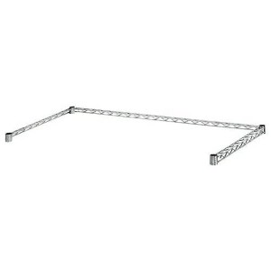 Quantum Storage Systems Wire Frame, 3-Sided, 60"W X 24"D, 304 Stainless Steel, Nsf - 1 of 1