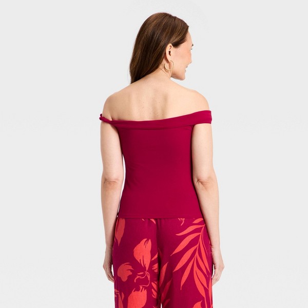 Top de tirantes con torcedura esculpida para mujer - A New Day™ 5