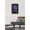 Trends International MLB Toronto Blue Jays - Neon Helmet 23 Framed Wall Poster Prints - 2 of 4