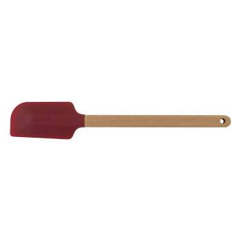 KitchenAid Universal Bamboo Handle Scraper Spatula, 11-Inch, Red - Yahoo  Shopping