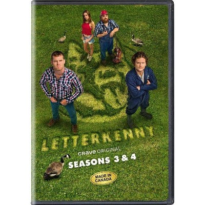 Letterkenny: Seasons 3 & 4 (DVD)(2020)