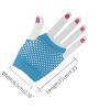 Allegra K Women's Fingerless Elastic Mesh Fishnet Gloves - 3 of 4