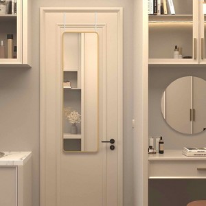 MAYEERTY Metal Framed Rectangular Bathroom Mirror for Wall - 1 of 4