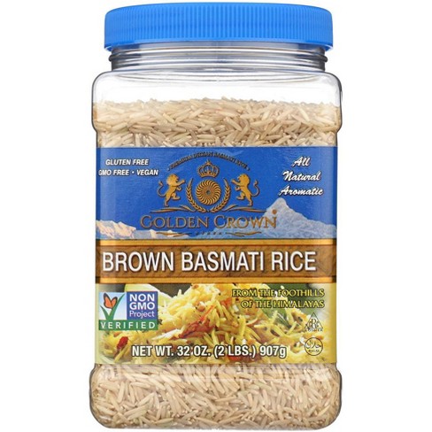 Golden Crown Rice Basmati Brown - Count of 4 - 2lb - image 1 of 1