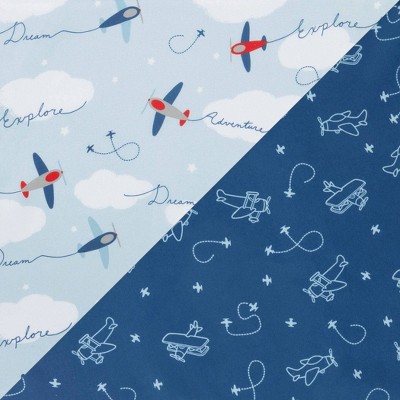 Airplane Crib Bedding Target