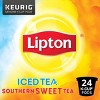 Lipton Southern Sweet Iced Tea Caffeinated Keurig K-Cup Pods - 24ct - 3 of 4