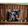 Tramull Halloween Throw Pillow, 14x14 Inch Machine Washable Indoor Outdoor Decorative Pet Pillow - 4 of 4