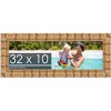 PosterPalooza | 32x10 Wide Bamboo Picture Frame, UV Acrylic, 4 Finishes - Brown, Black, Silver, and Natural - 2 of 4