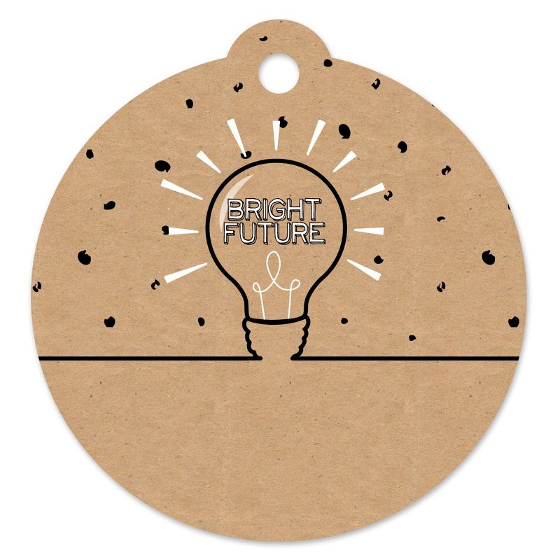 Big Dot of Happiness Bright Future - Graduation Party Favor Gift Tags (Set of 20), 1 of 5