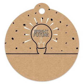 Big Dot of Happiness Bright Future - Graduation Party Favor Gift Tags (Set of 20)