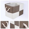 REGALWOVEN Cotton Collapsible Sturdy Lightweight Storage Bin 15.7*11.8*11.8in 1 Pc - 2 of 4