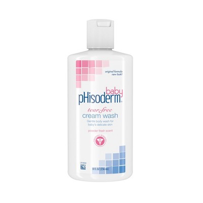 Phisoderm Baby Tear-Free Cream Wash 8 Fl Oz