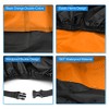 Unique Bargains 180T Waterproof Rain Dust Motorcycle Cover Outdoor Sun Protector - 4 of 4