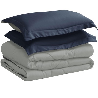 Swift Home | 3-Piece Reversible Down-Alternative Comforter Set
