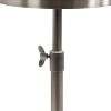 Kate and Laurel Engles Metal Table and Plant Stand, 10x10x30, Silver - 4 of 4