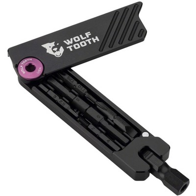 Wolf Tooth 6-Bit Hex Wrench - Multi-Tool, Purple Replacement Parts Available