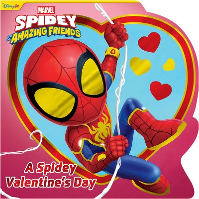 Spidey and His Amazing Friends: A Spidey Valentine's Day - by  Steve Behling (Board Book)