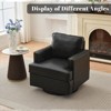 Hyleory Swivel Barrel Chair,31.9" W Modern Round Accent Chairs Upholstered Comfy 360 Degree Swivel Club Sofa Chair for Living Room(set of 2) - image 2 of 4