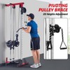 Wall Mount Cable Machine,LAT Power Cable Machine, LAT Pull Down and LAT Row LAT Tower,Cable Crossover Machine for Home Gym Total Body Training - 2 of 4