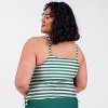 Calypsa Women's Adjustable Strap Tankini Maya Swim Top - 2 of 2